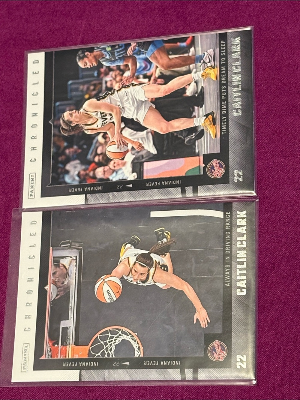 Caitlin Clark Basketball Cards Panini Chronicled